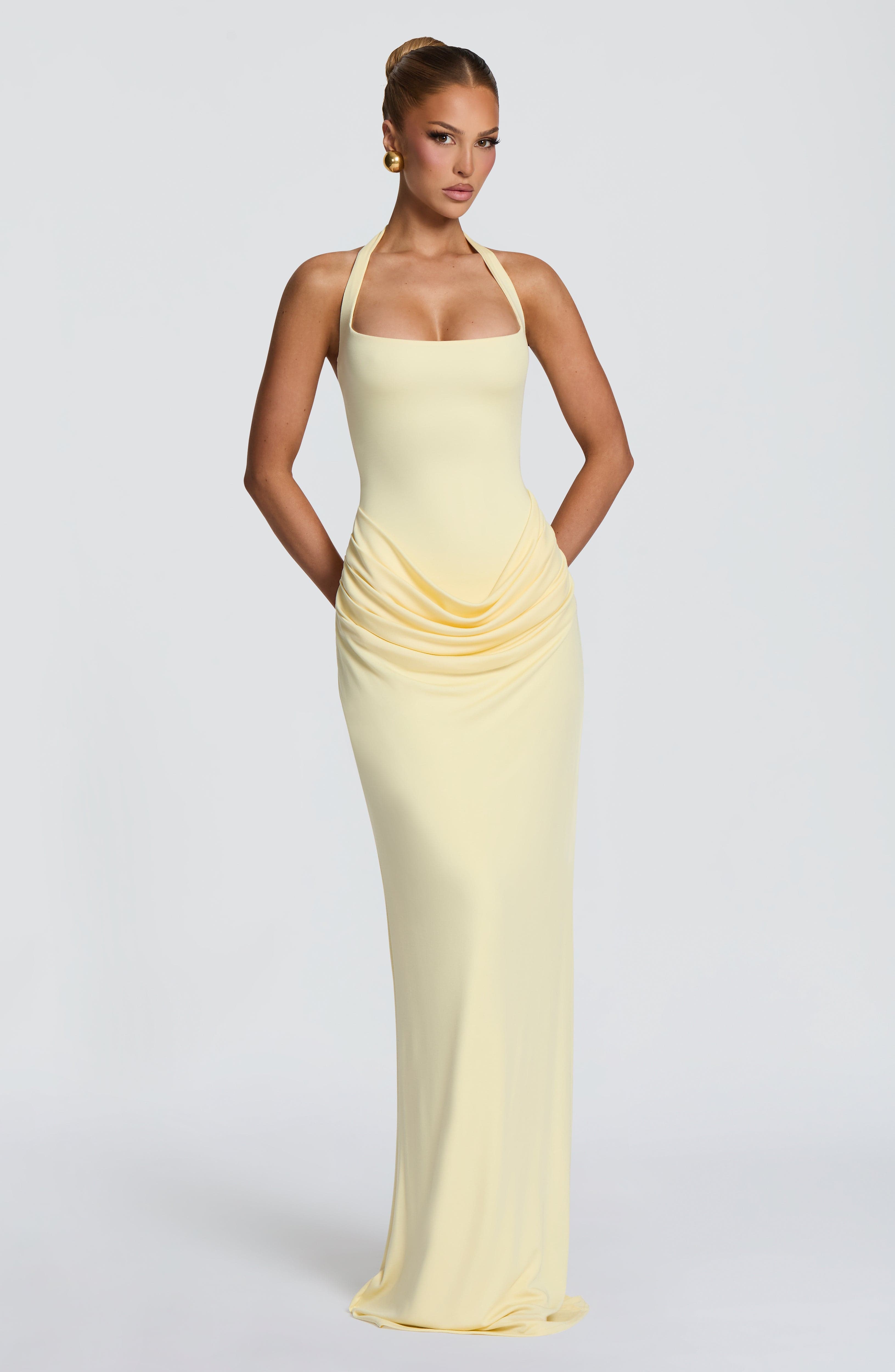 Bodycon Dress Women - Элегантное женское вечернее платье макси с