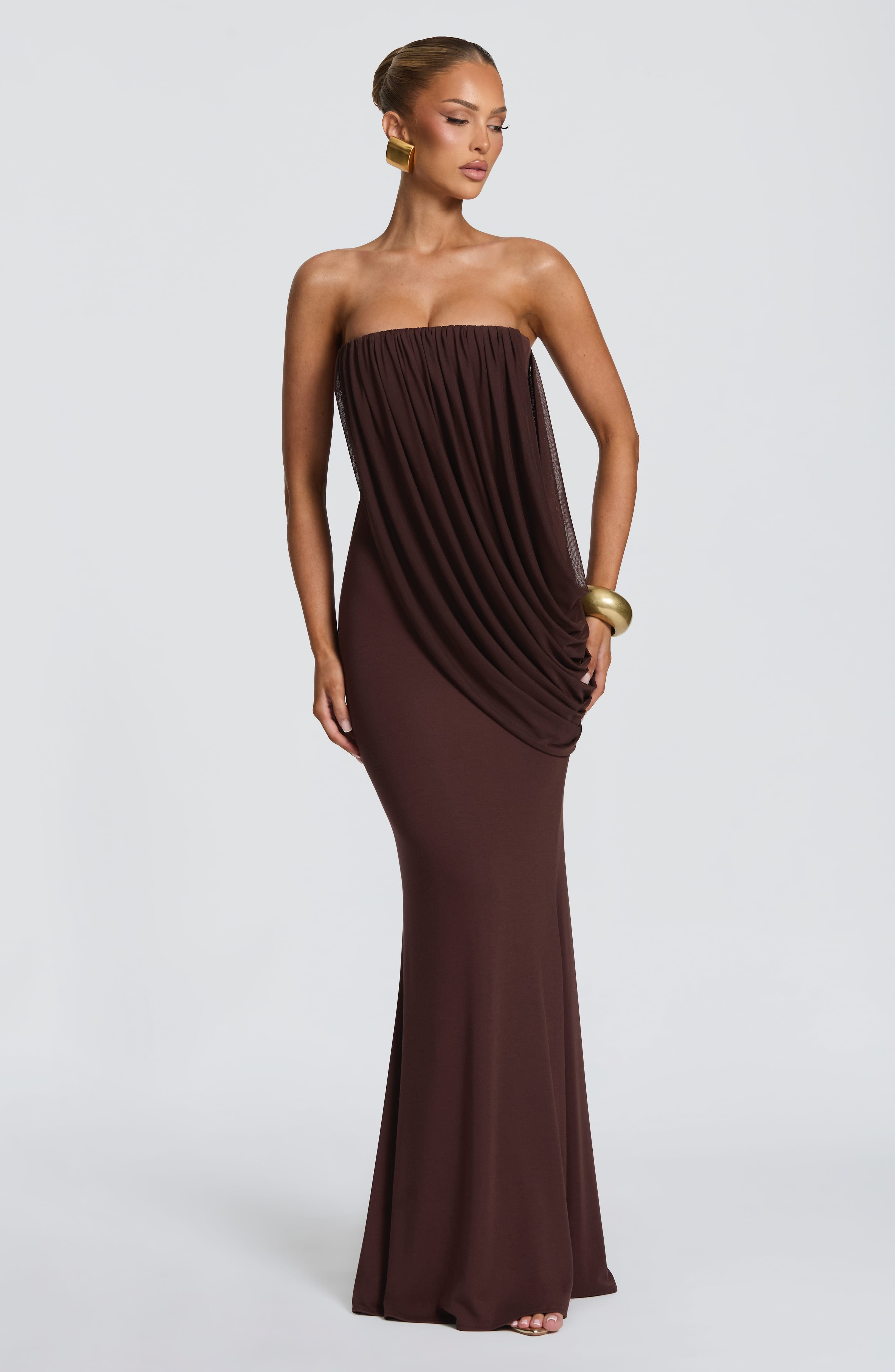 Элегантное вечернее платье-рус – обзор и цена Bodycon Dress Women