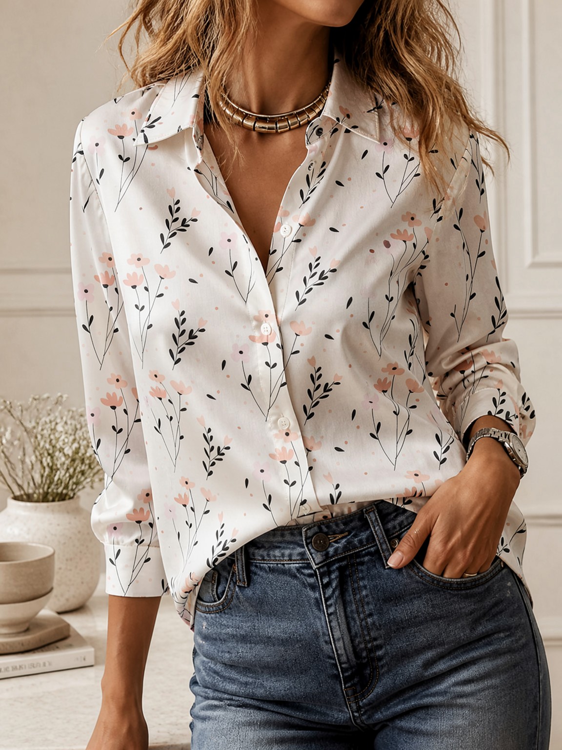Минималистичная рубашка с длин – обзор и цена Women Top Fashion
